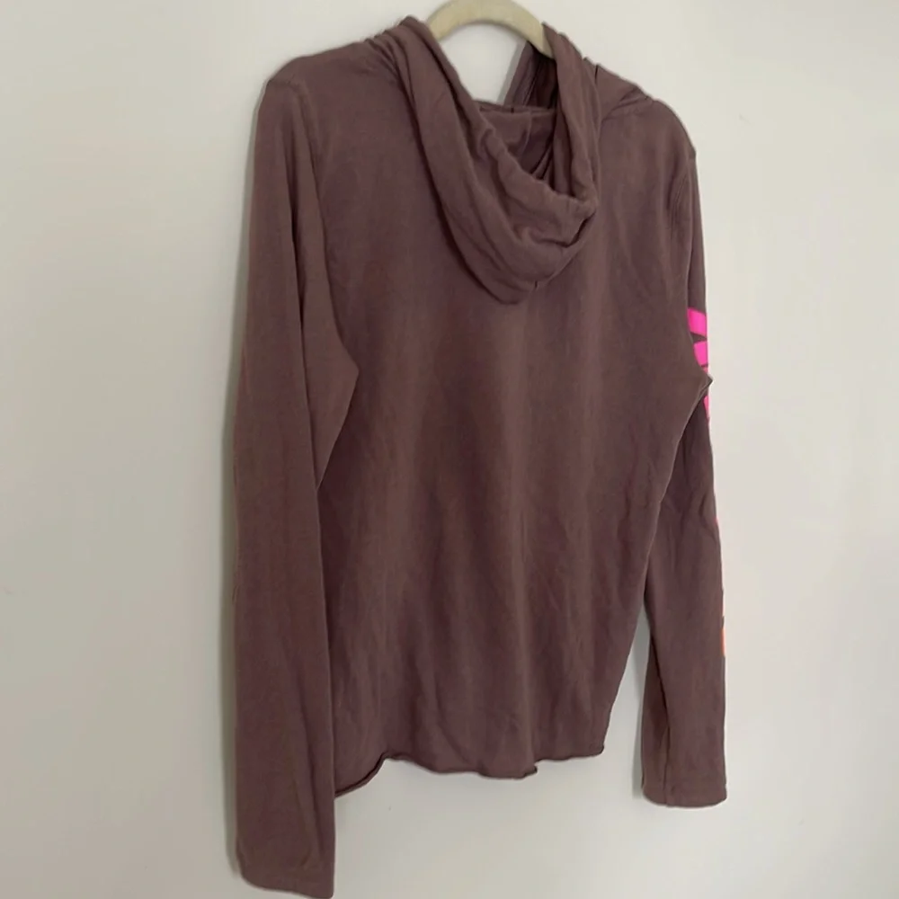 PINK Hoodie PullOver Top - Picture 7 of 8